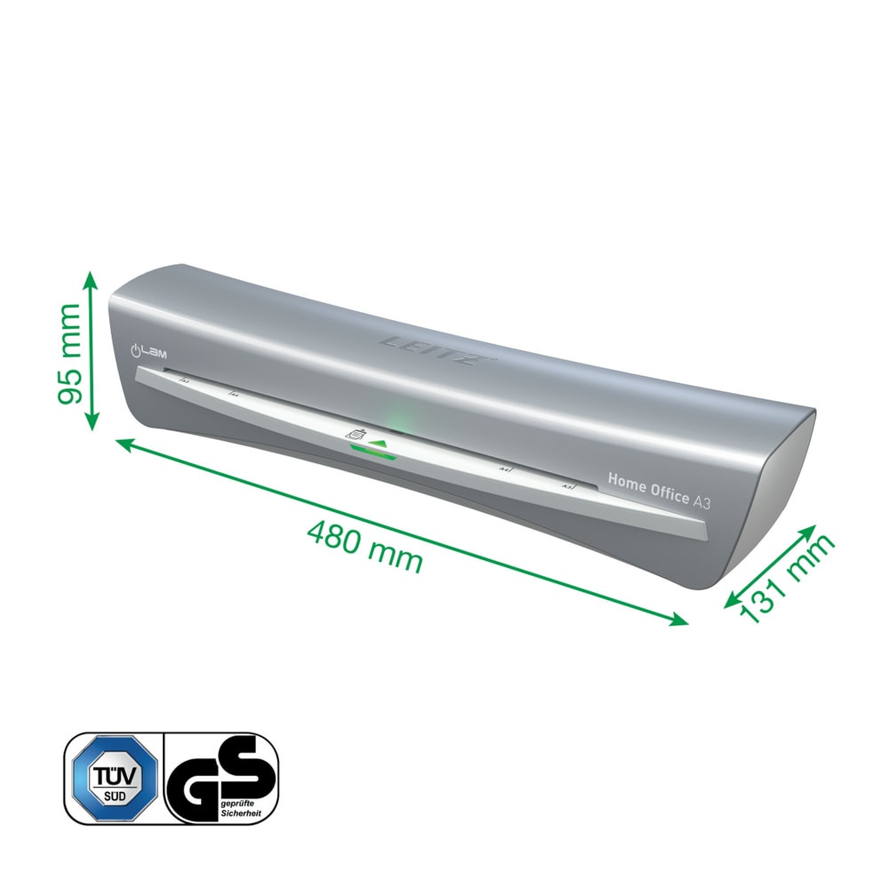 Leitz Laminasyon Makinesi İlam Home Office A3 Gri
