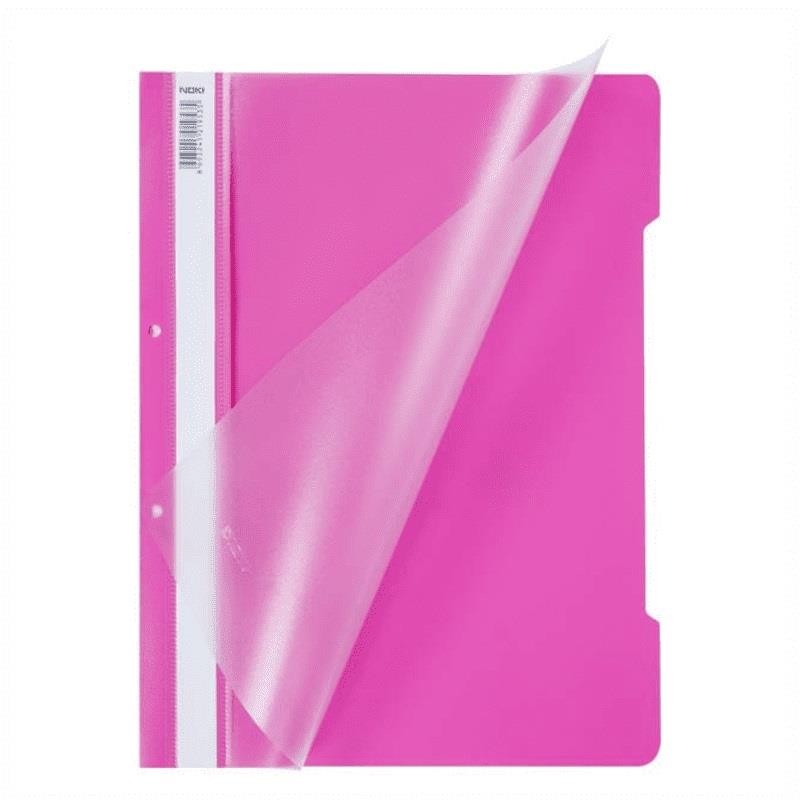 TELLİ DOSYA XL PEMBE 25Lİ