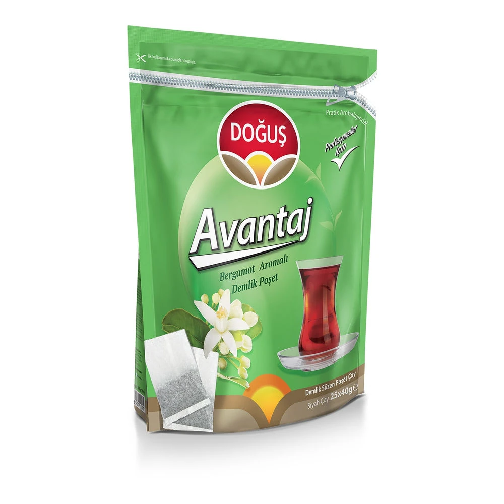 Doğuş Çay Avantaj Bergamot Aromalı Demlik Poşet 25x40 gr