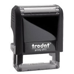 Trodat Otomatik Kaşe 38x14 mm – Mavi Keçe