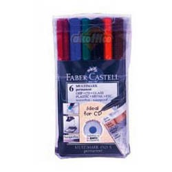 Faber-Castell Asetat Kalemi S 6'lı Takım