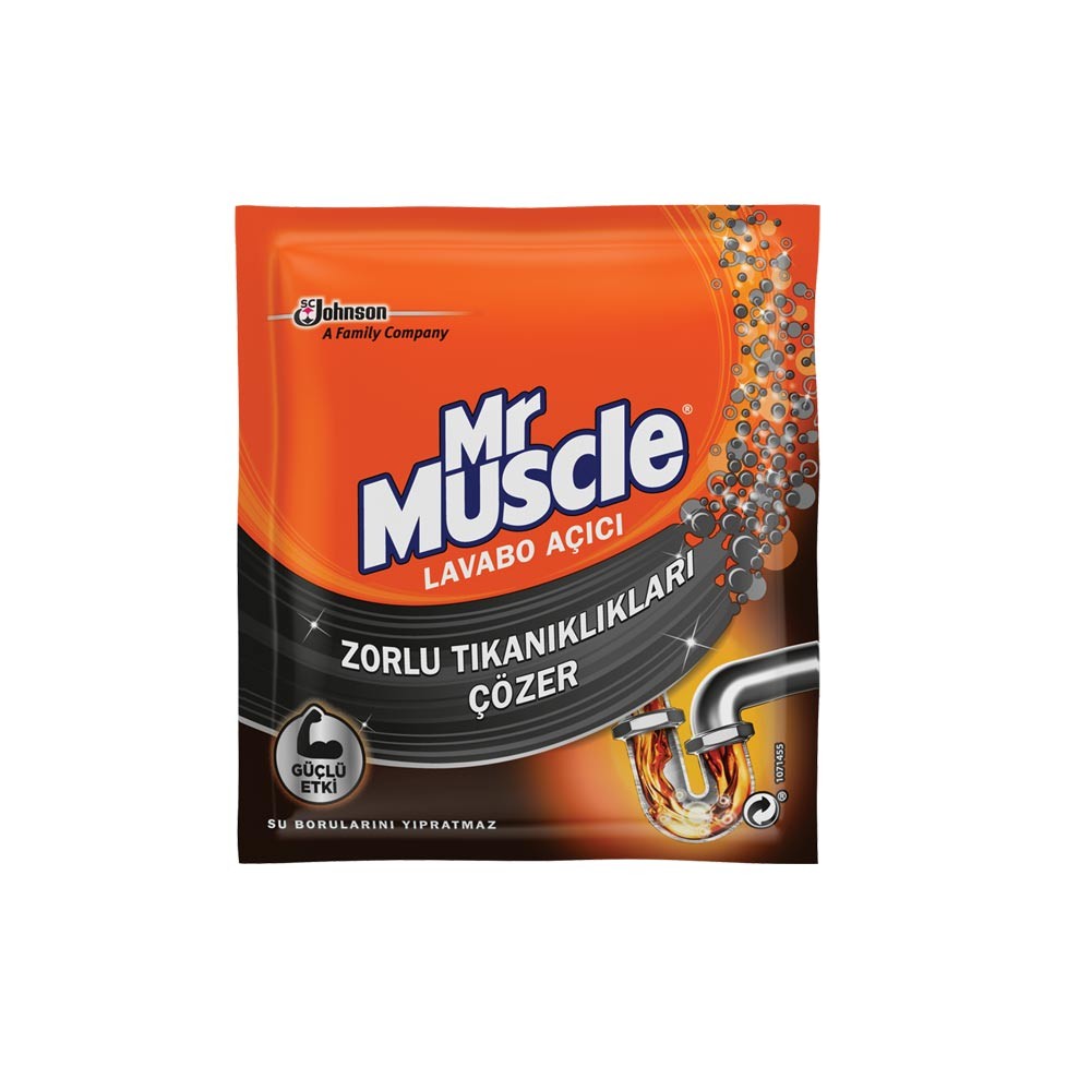 Mr. Muscle Lavabo Açıcı Granül Tekli 50 gr