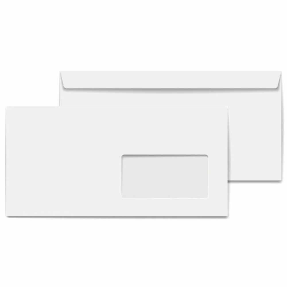 Doğan Diplomat Zarf 105x240 mm 110 gr Extra Express Pencereli 25'li