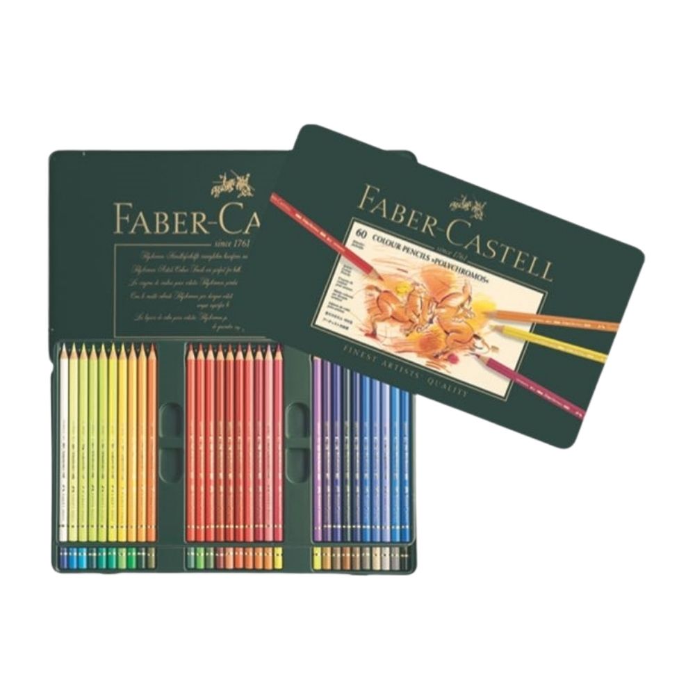 Faber-Castell Polychromos Kuru Boya 60'lı
