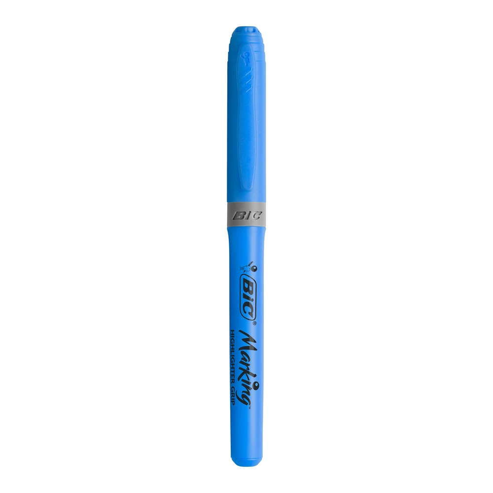 Bic Fosforlu Kalem Brite Liner Grip Kalem Tipi Mavi