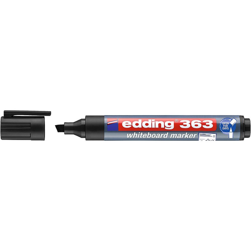 Edding Beyaz Tahta Kalemi Kesik Uç Siyah