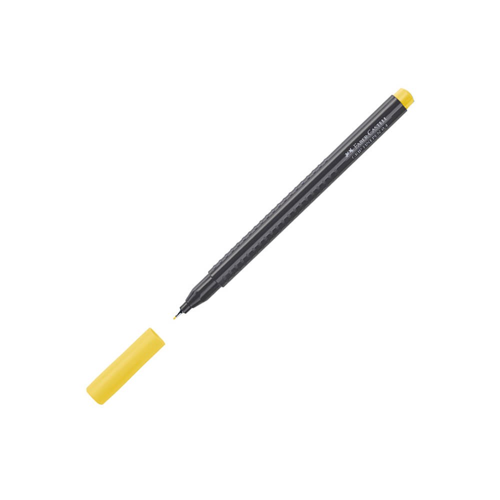 Faber-Castell Keçeli Kalem Grip Finepen 0.4 mm Krom Sarısı