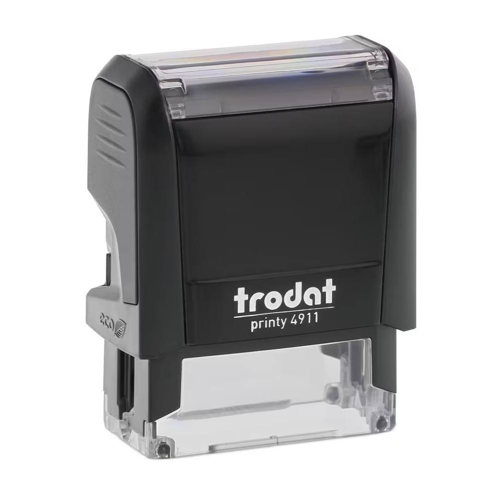 Trodat Otomatik Kaşe 38x14 mm Siyah