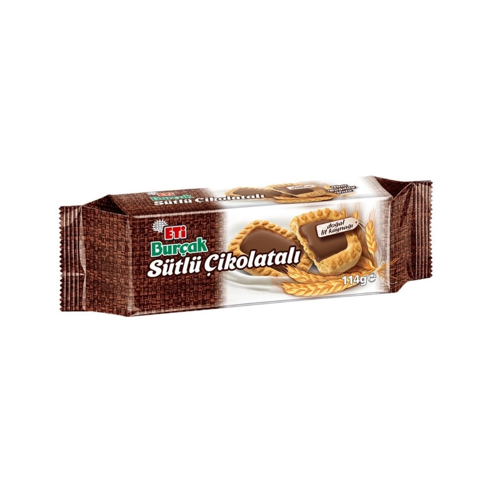 Eti Burçak Çikolatalı 114 gr x 12'li