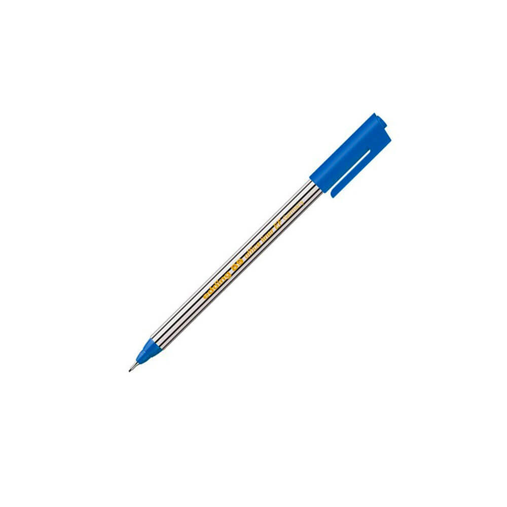 Edding Fineliner Keçeli Kalem İnce Uçlu Mavi