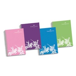 Faber-Castell Defter Pp Kapak 5 Bölüm Kareli 200 Yaprak