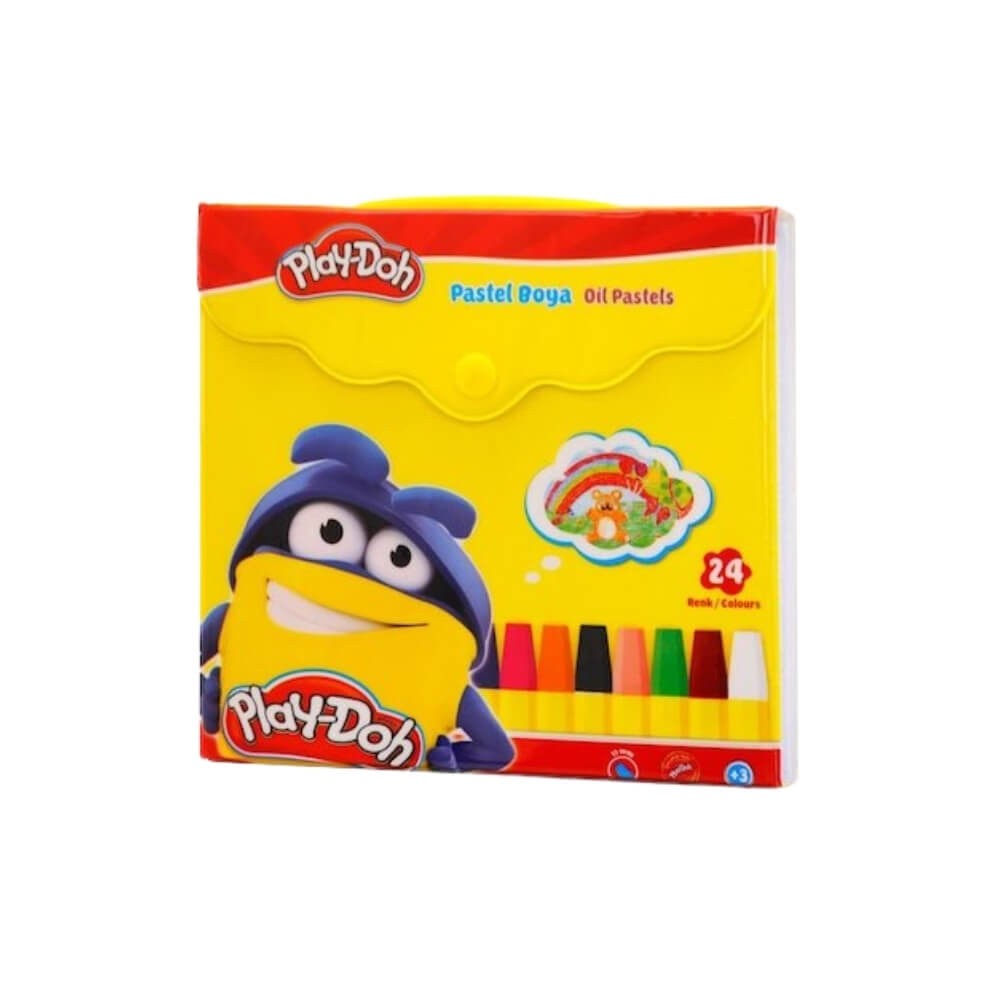 Play-Doh Pastel Boya Çantalı 24'lü