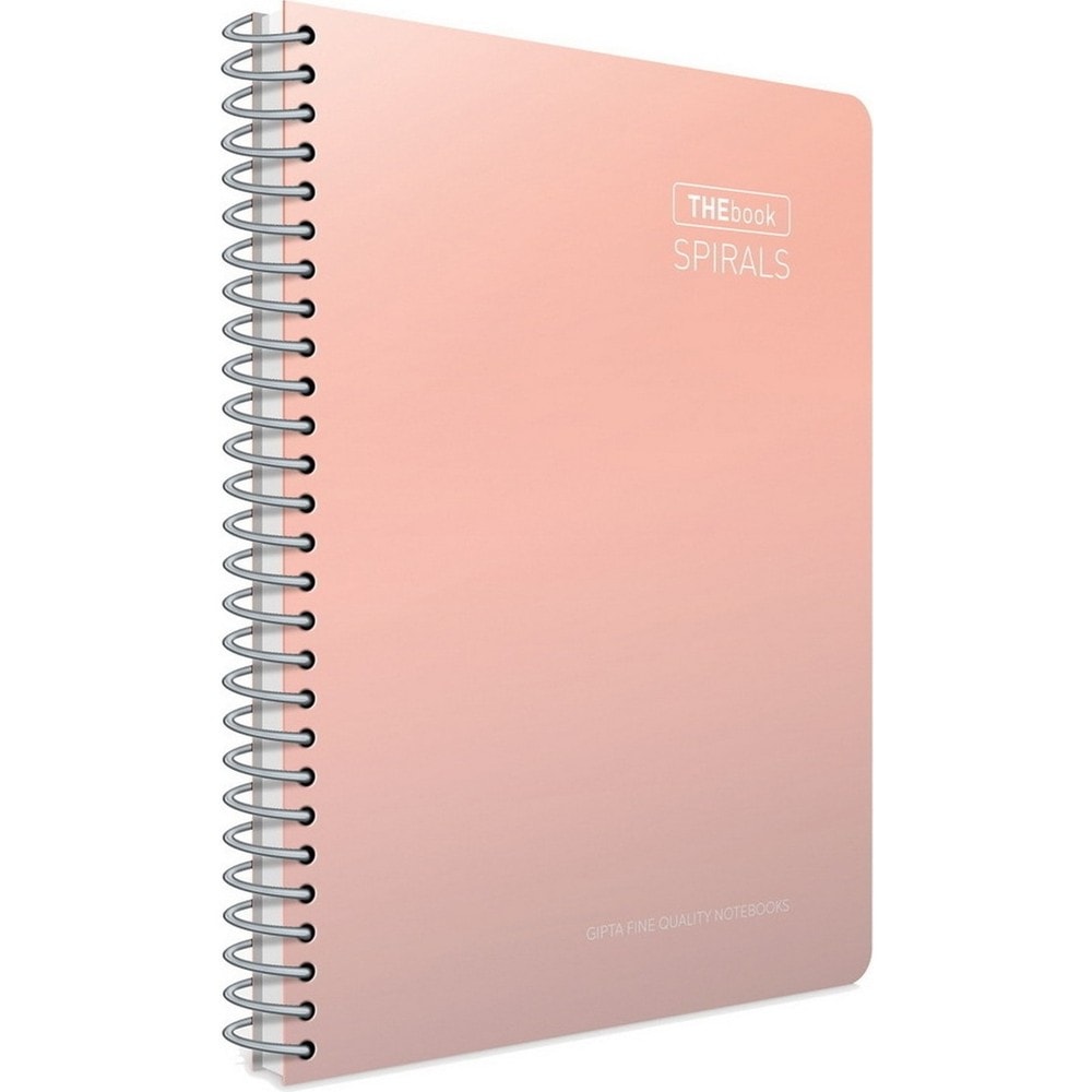 Gıpta Defter TheBook Spirals Spiralli Sert Kapak A4 100 Yaprak Düz