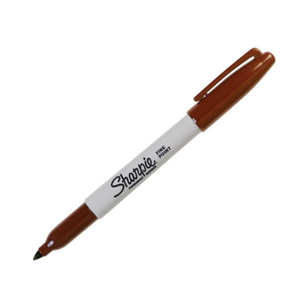 Sharpie Permanent Markör Fine Yuvarlak Uçlu Kahverengi