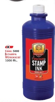 Fg Istampa Mürekkebi 1000 cc Mavi