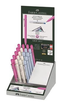 Faber-Castell Tükenmez Kalem Grip 2011 Renkli 20'li