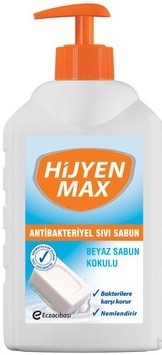Hijyenmax Sıvı El Sabunu Antibakteriyel Pompalı 250 ml