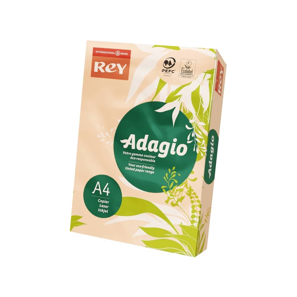 Adagio Fotokopi Kağıdı Rey A4 80 gr 500'lü Somon