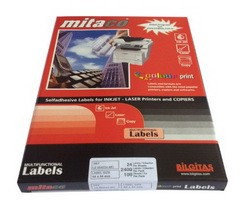 Mitaco Etiket Laser 64x34 mm
