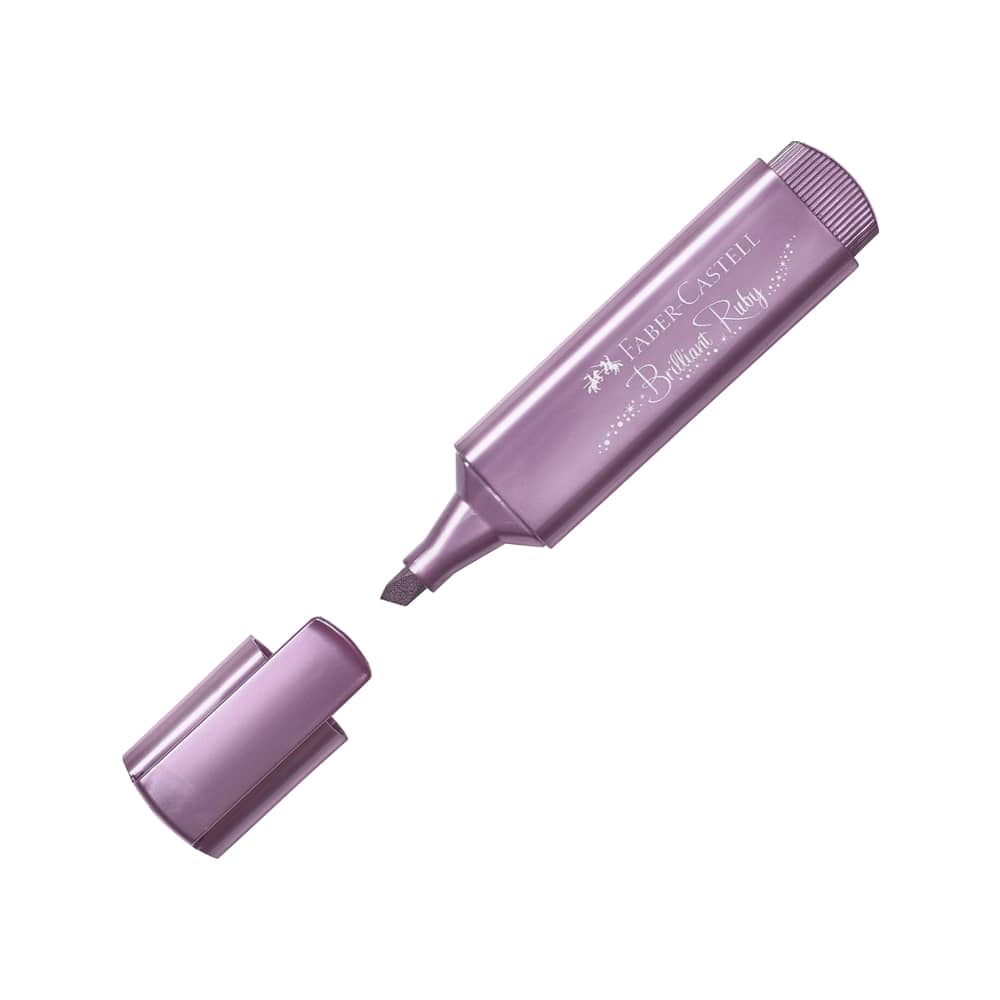 Faber-Castell Fosforlu Kalem 46 Metalik Yakut
