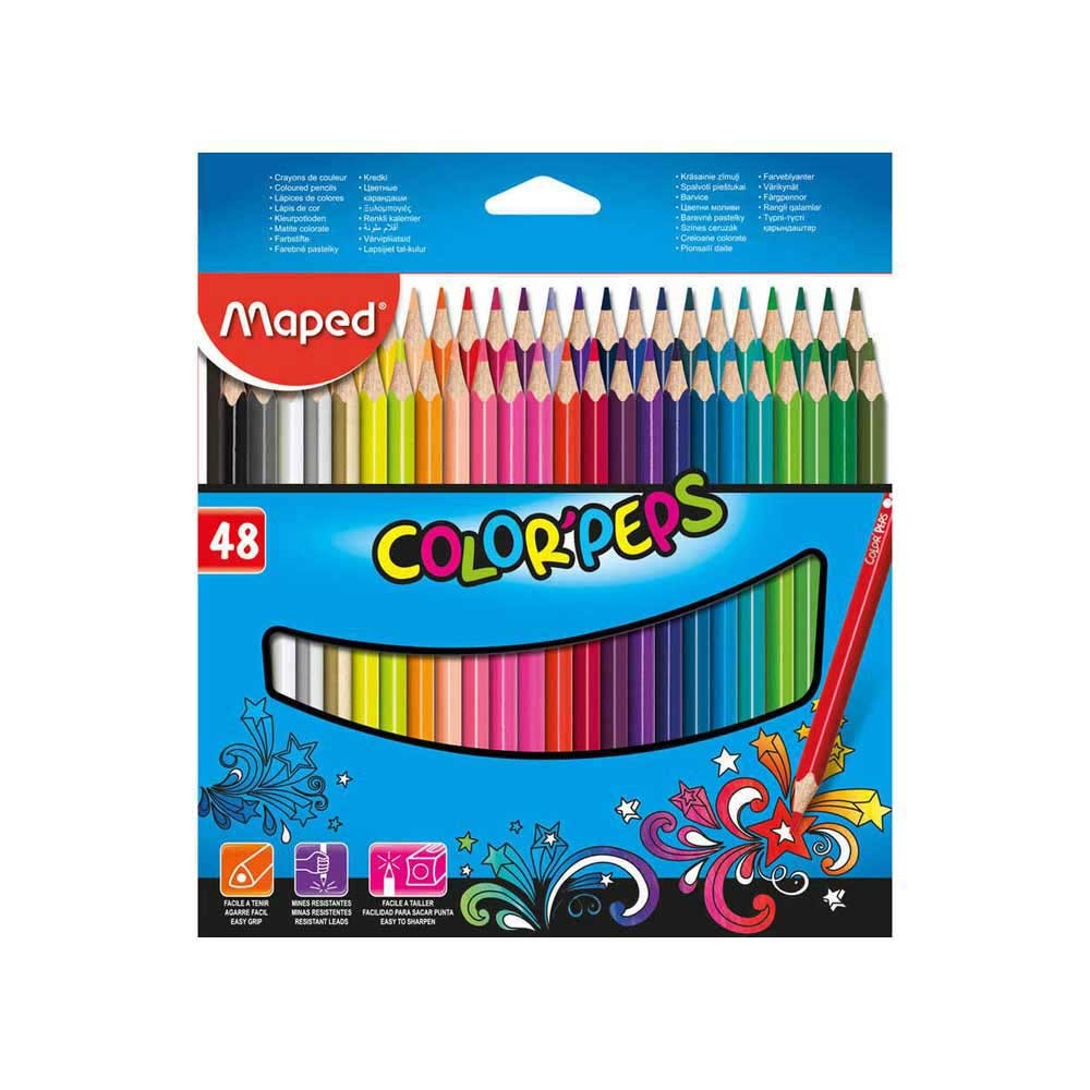 Maped Kuru Boya Color Peps 48'li