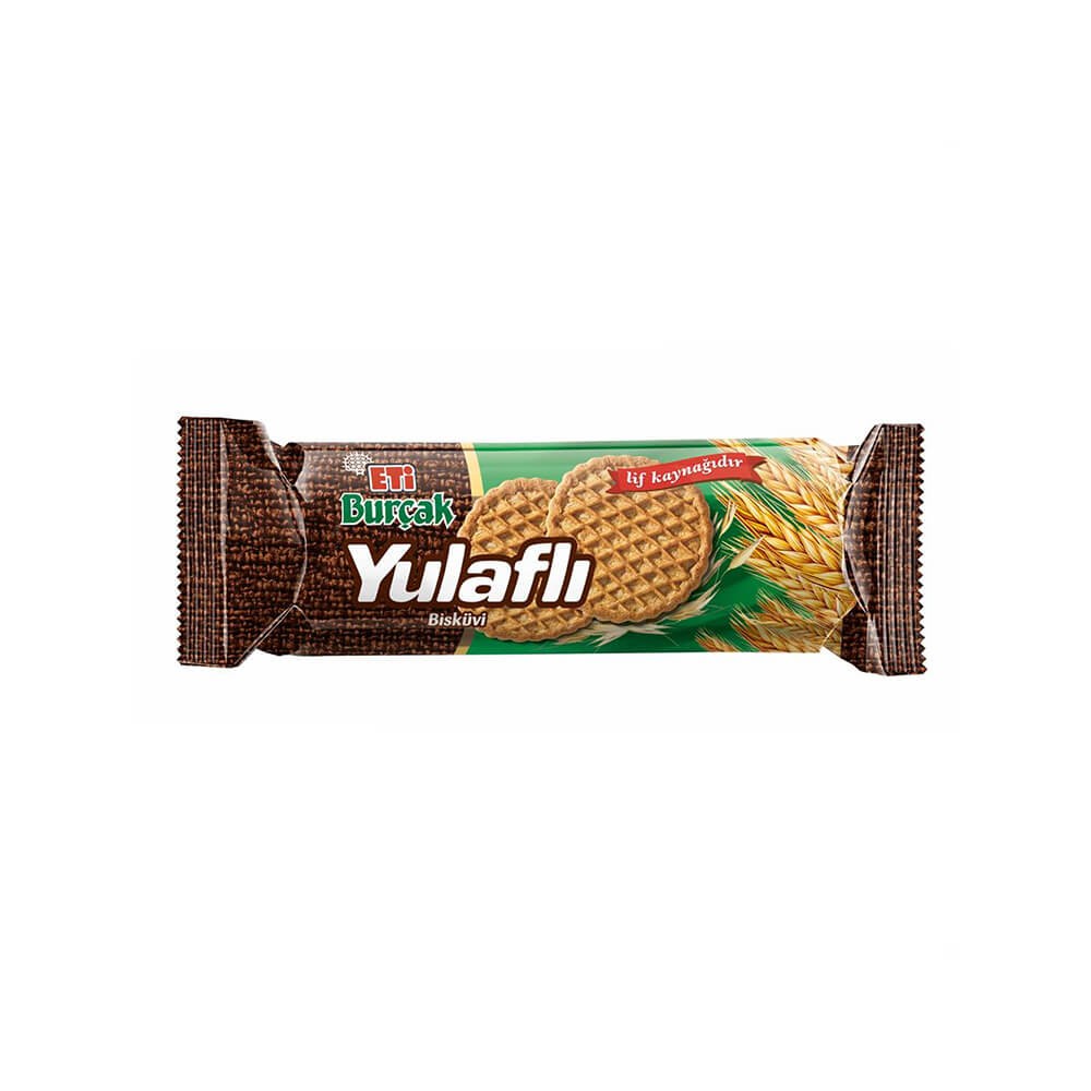 Eti Burçak Yulaflı Bisküvi 125 gr 18'li