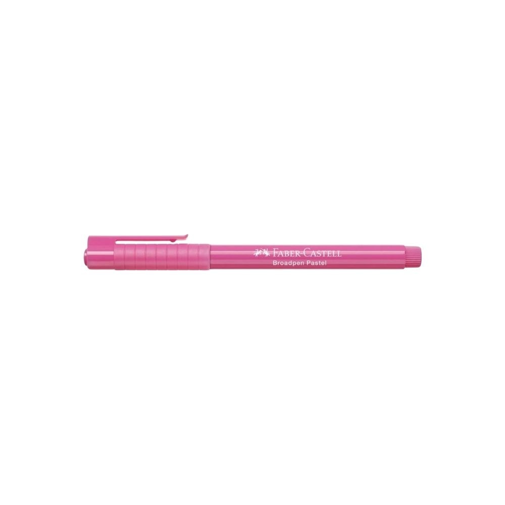 Faber-Castell Keçeli Kalem Broadpen 1554 Pastel Pembe