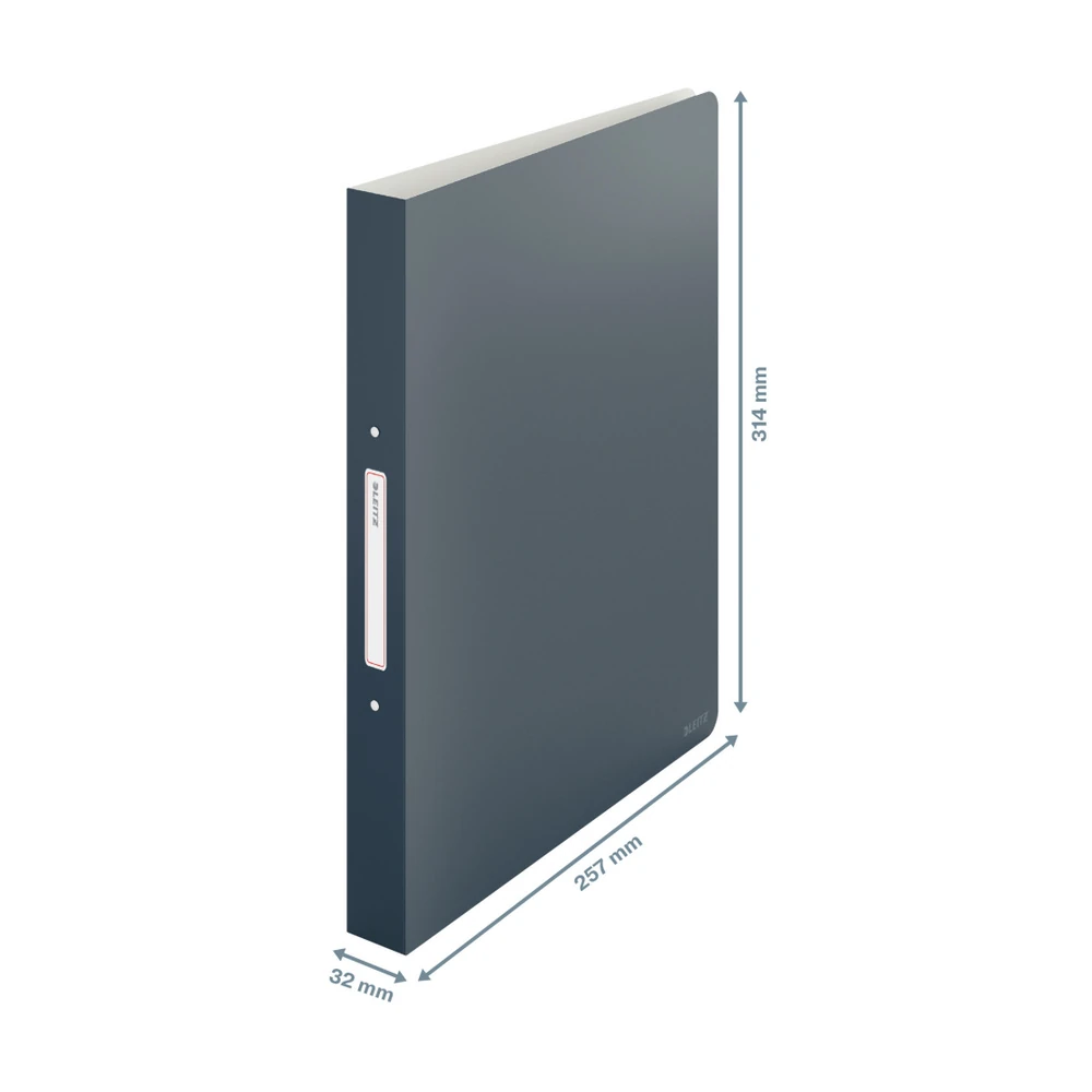 Leitz Cosy 2 Halkalı Klasör Gri