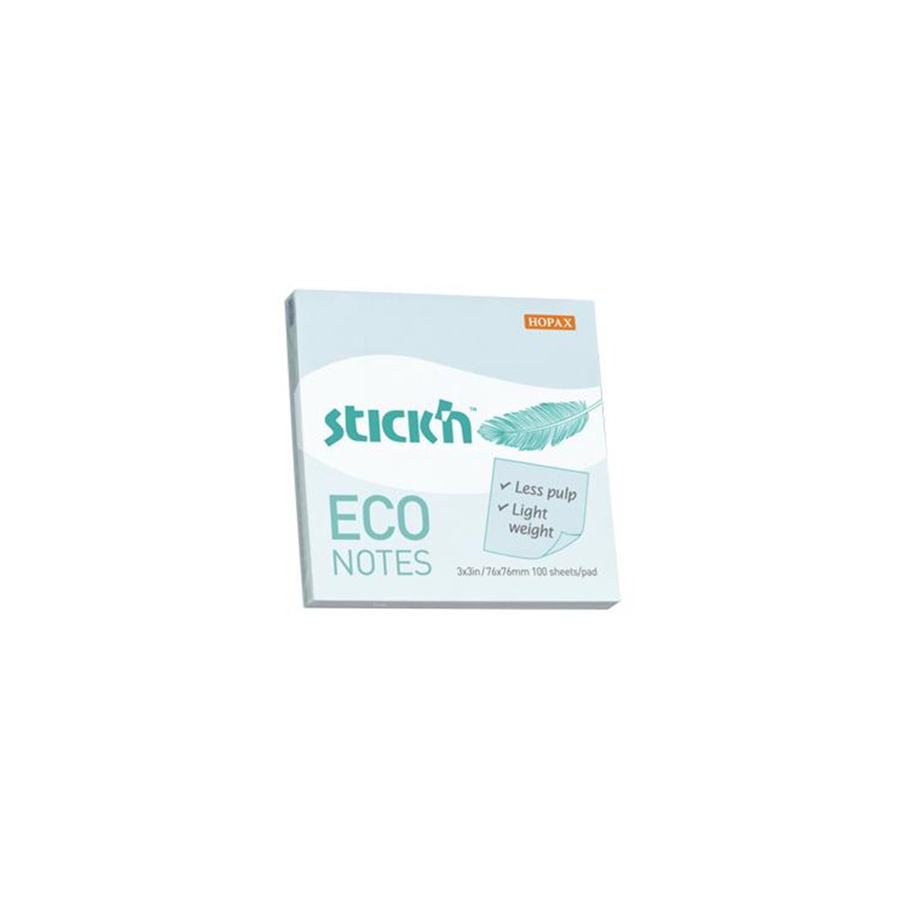 Gıpta Stickn 76x76 mm Eco Notes Pastel Mavi 100 Yaprak