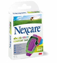 Nexcare Comfort Renkli 360 20'li Karışık