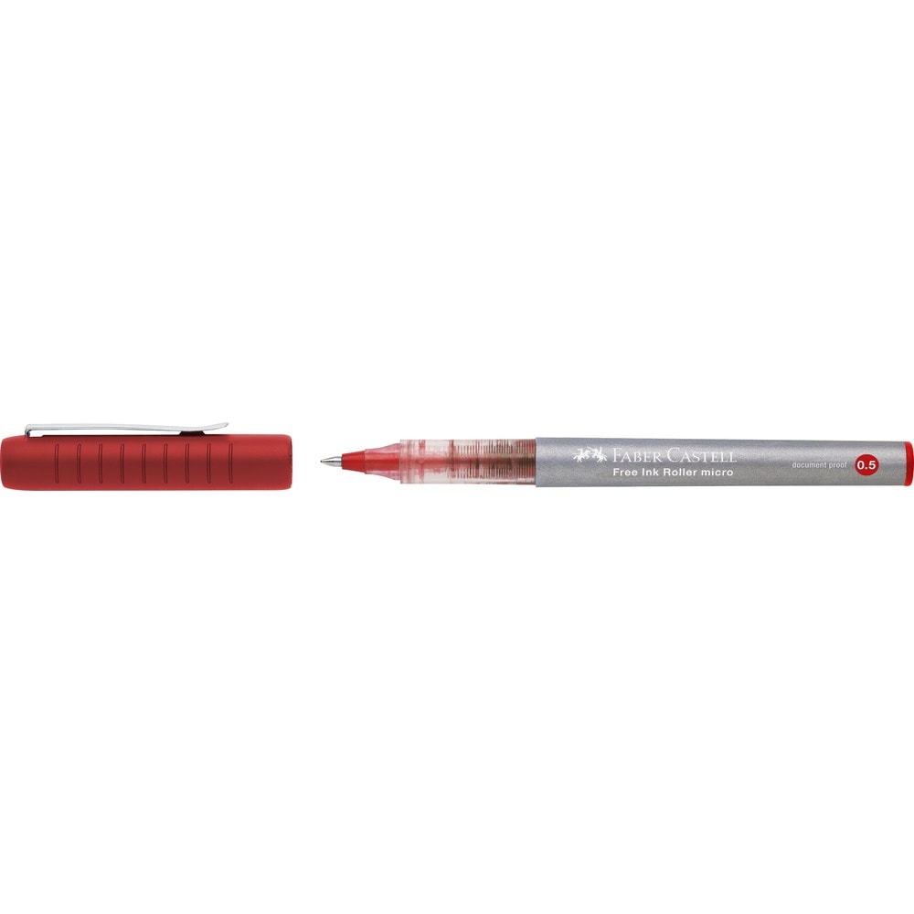Faber-Castell Roller Kalem Free Ink 0.5 mm Kırmızı