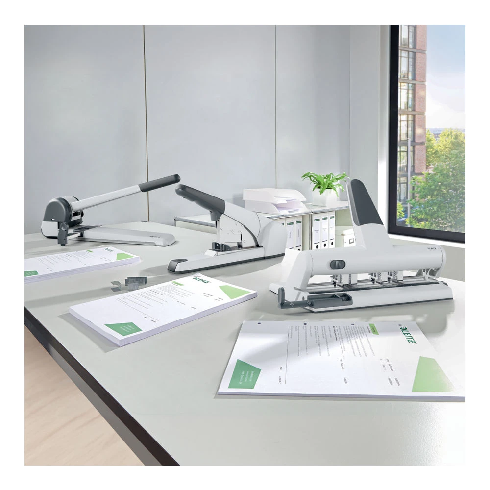 Leitz Delgeç 4 Ayarlanabilir Delikli Akto 30 Sayfa Gri