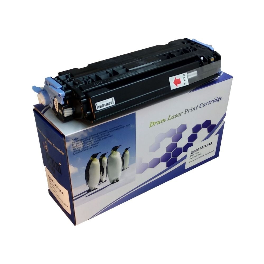 Tex Invest HP Q6001A Toner Muadili mavi