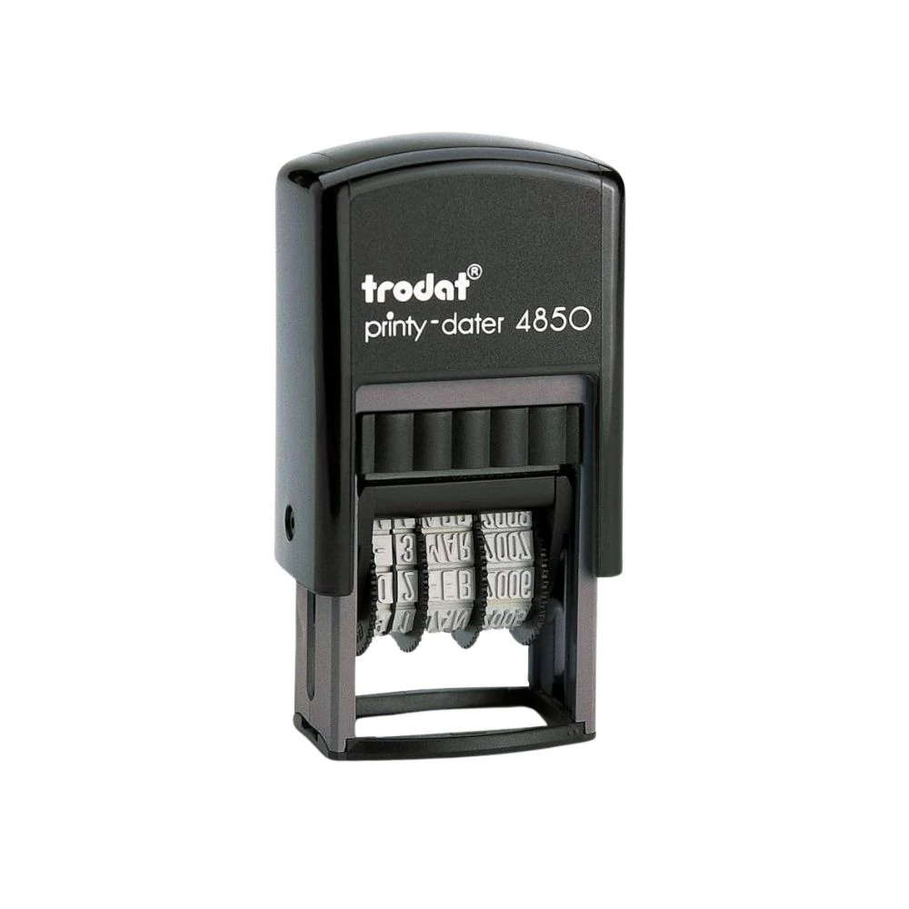 Trodat Tarih Damgası Plakalı – Siyah Keçe