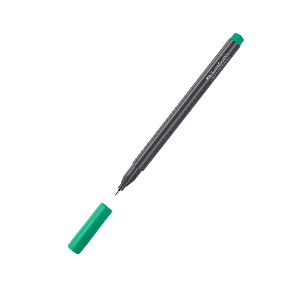Faber-Castell Keçeli Kalem Grip Finepen 0.4 mm Zümrüt Yeşili