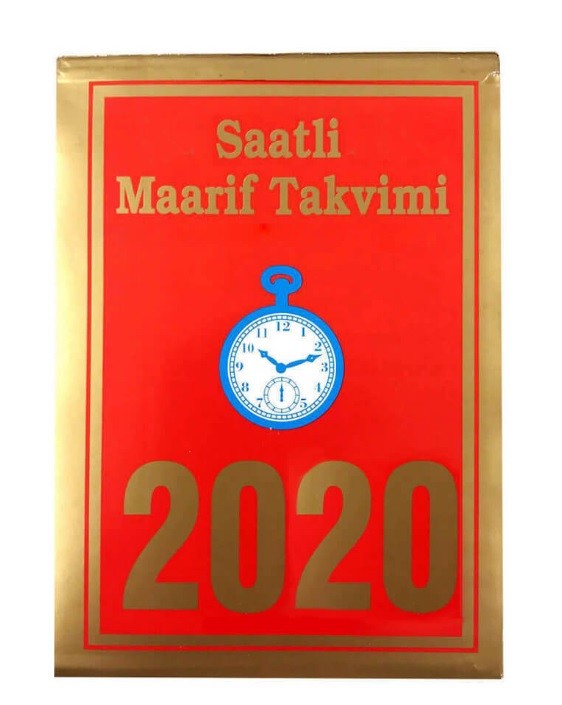 SAATLİ MAARİF TAKVİMİ K.BOY 2025