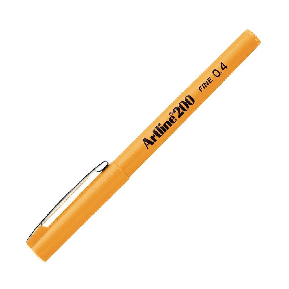Artline 200 Yazı Kalemi Fineliner 0.4 mm Sarı