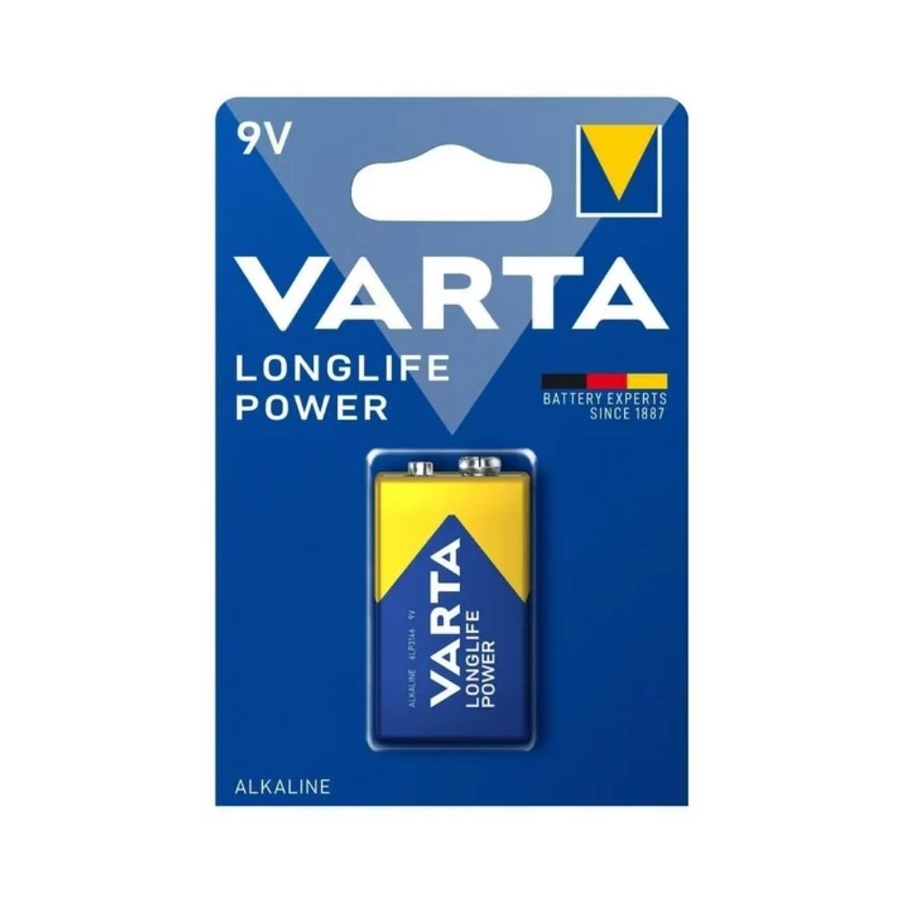 Varta Pil Longlife Power 9 Volt Pil 4922121411