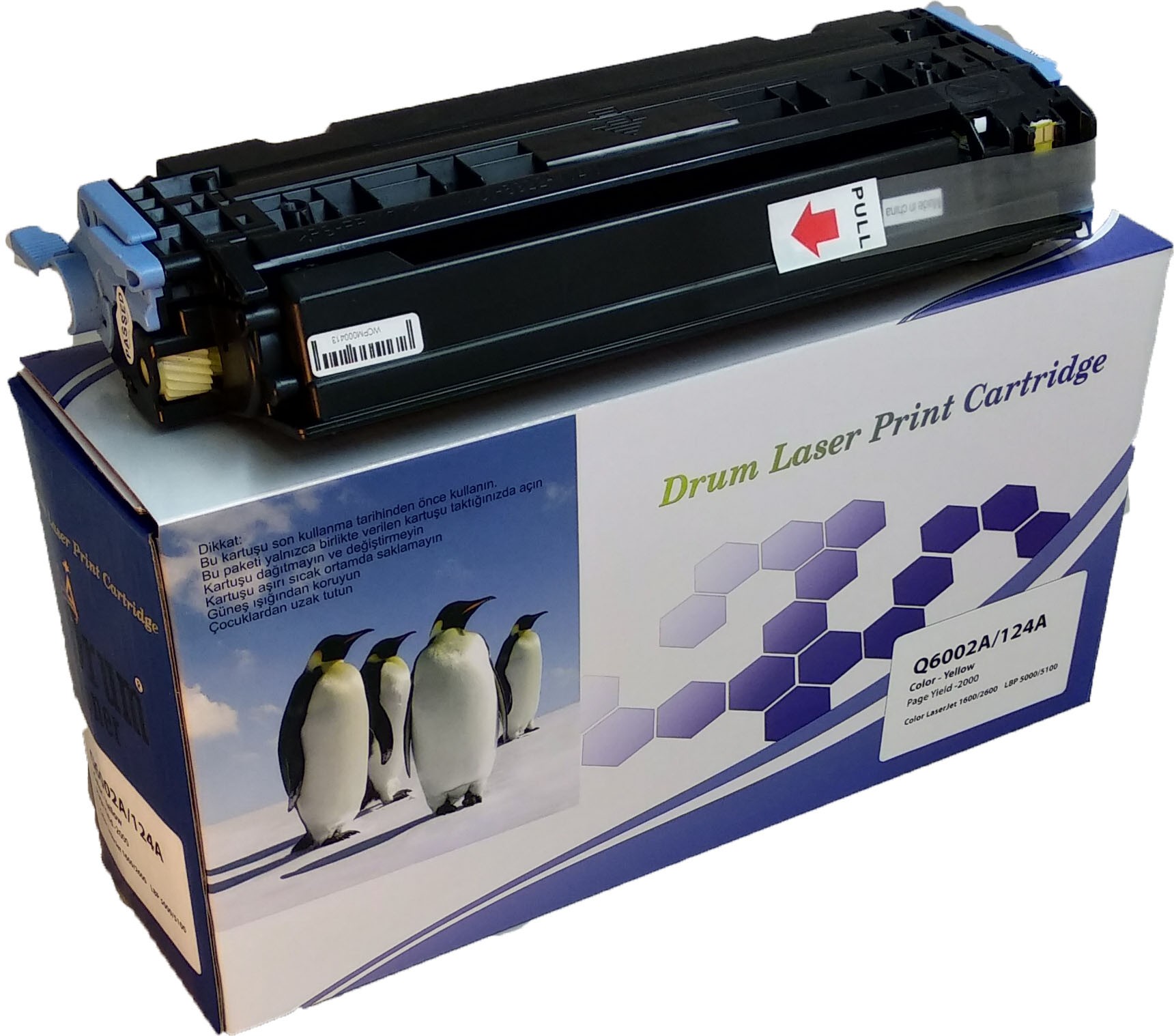 HP Q6002A TONER MUADİLİ SARI