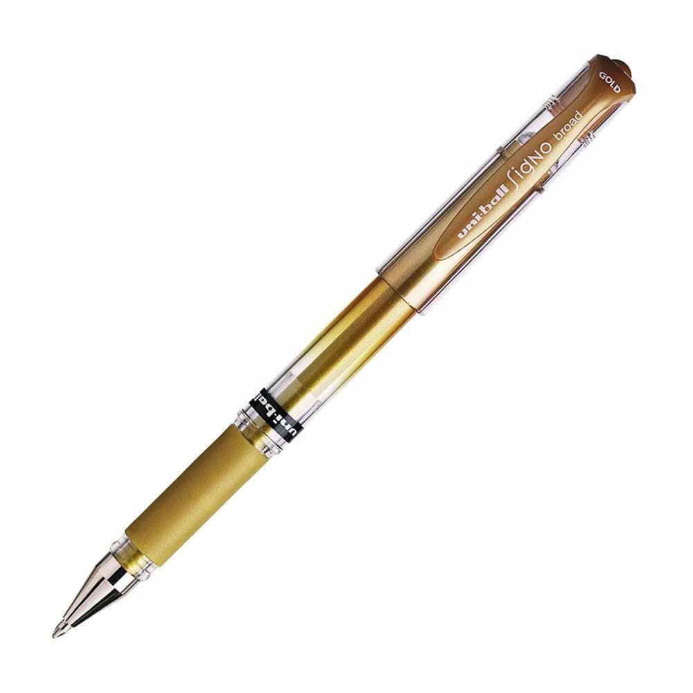 Uni-Ball Roller Kalem Broad 1.0 mm Gold