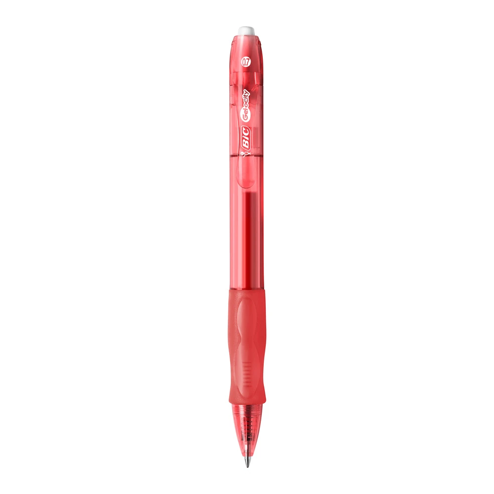 Bic Jel Kalem Gelocity Basmalı 0.7 mm Kırmızı