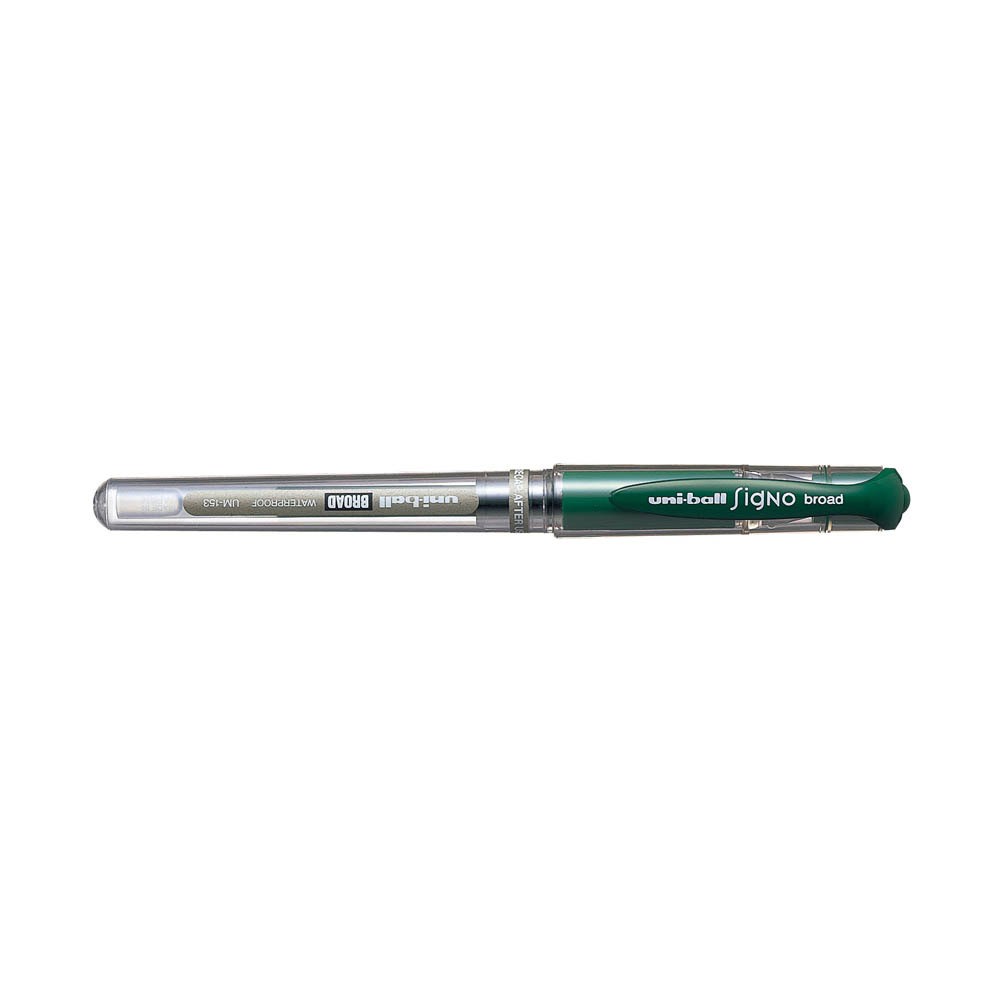 Uni-Ball Roller Kalem Broad 1.0 mm Yeşil