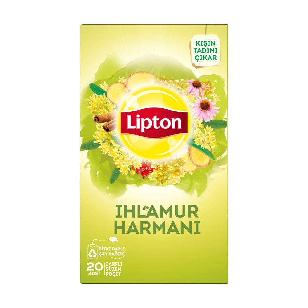 Lipton Ihlamur Bardak Poşet 20'li 1.6 gr