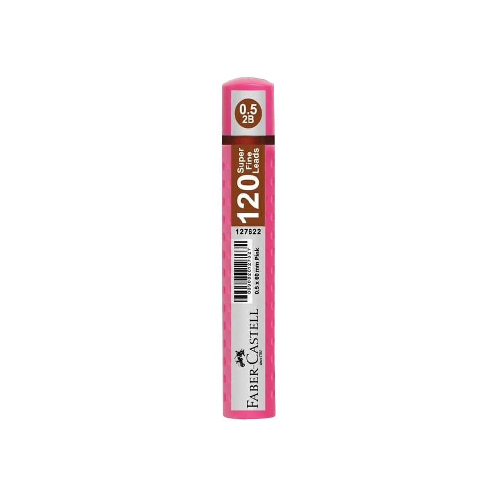 Faber-Castell Grip Min 2B 60 mm 120'li Tüp Uç 0.5 mm Pembe