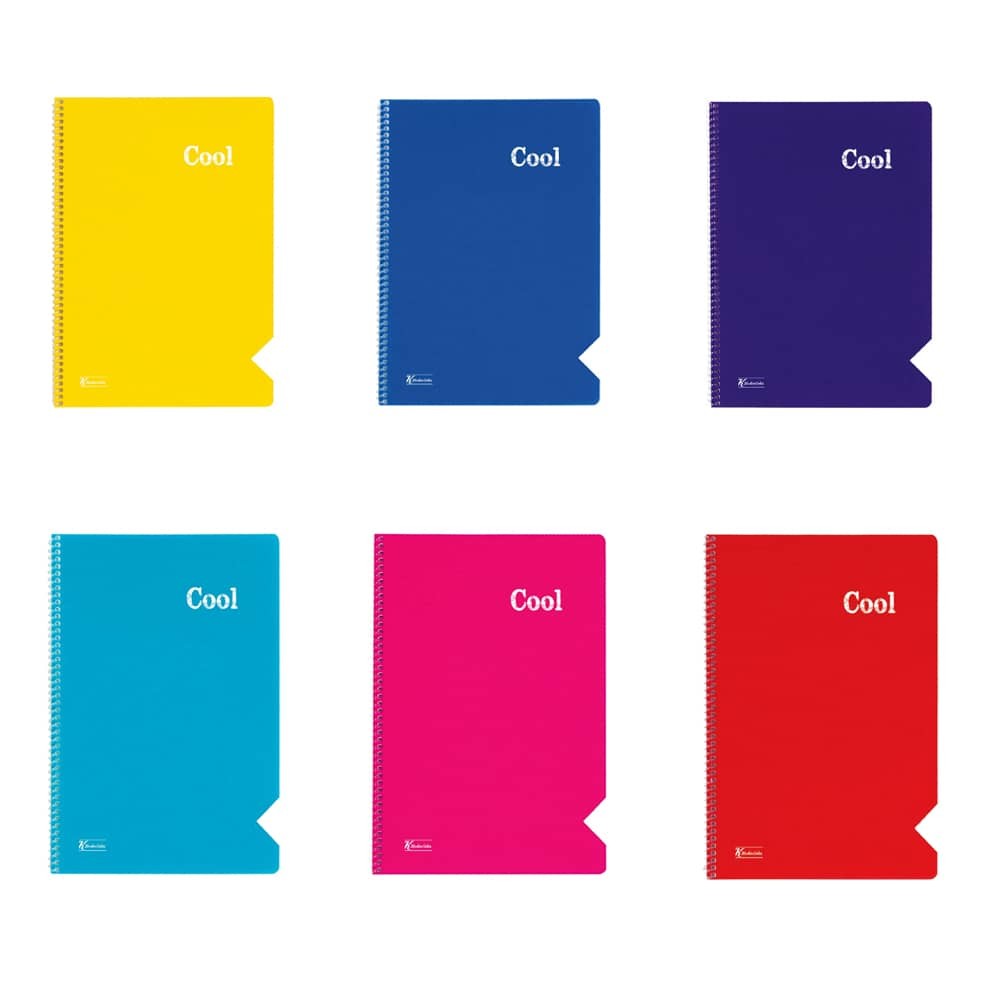 Keskin Color Defter Cool Spiralli Pp Kapak A4 96 Yaprak Çizgili