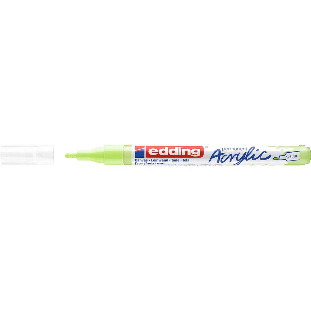 Edding 5300 Akrilik Markör İnce Uçlu Pastel Yeşil