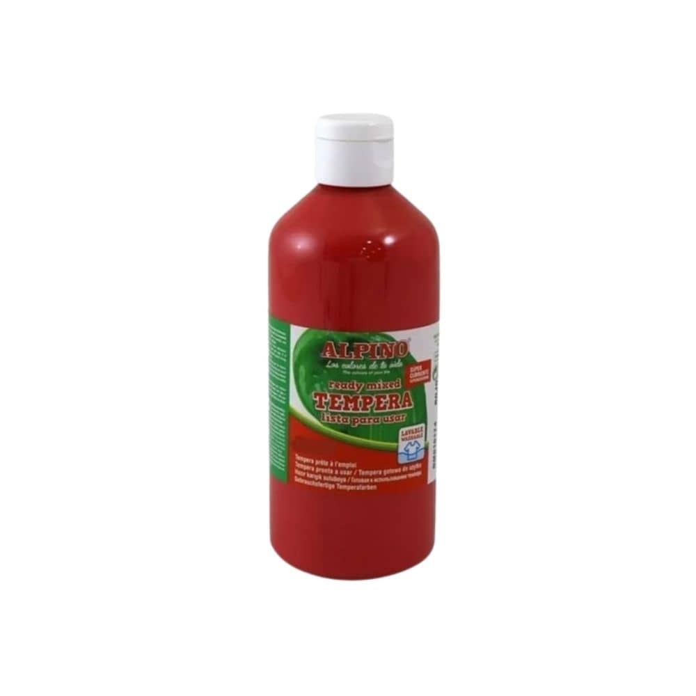 Alpino Sulu Boya Tempera 250 ml Kırmızı