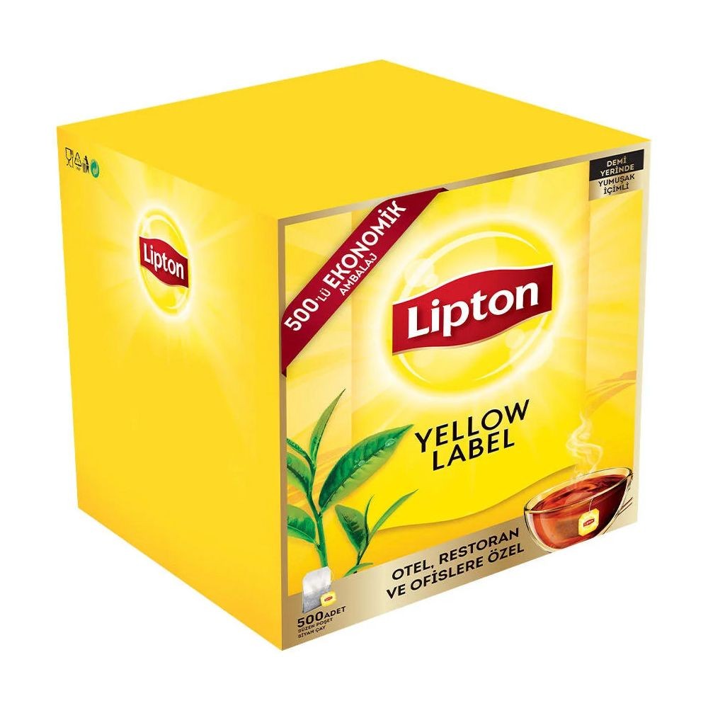 Lipton Yellow Label Bardak Poşet Çay 500'lü 2 gr