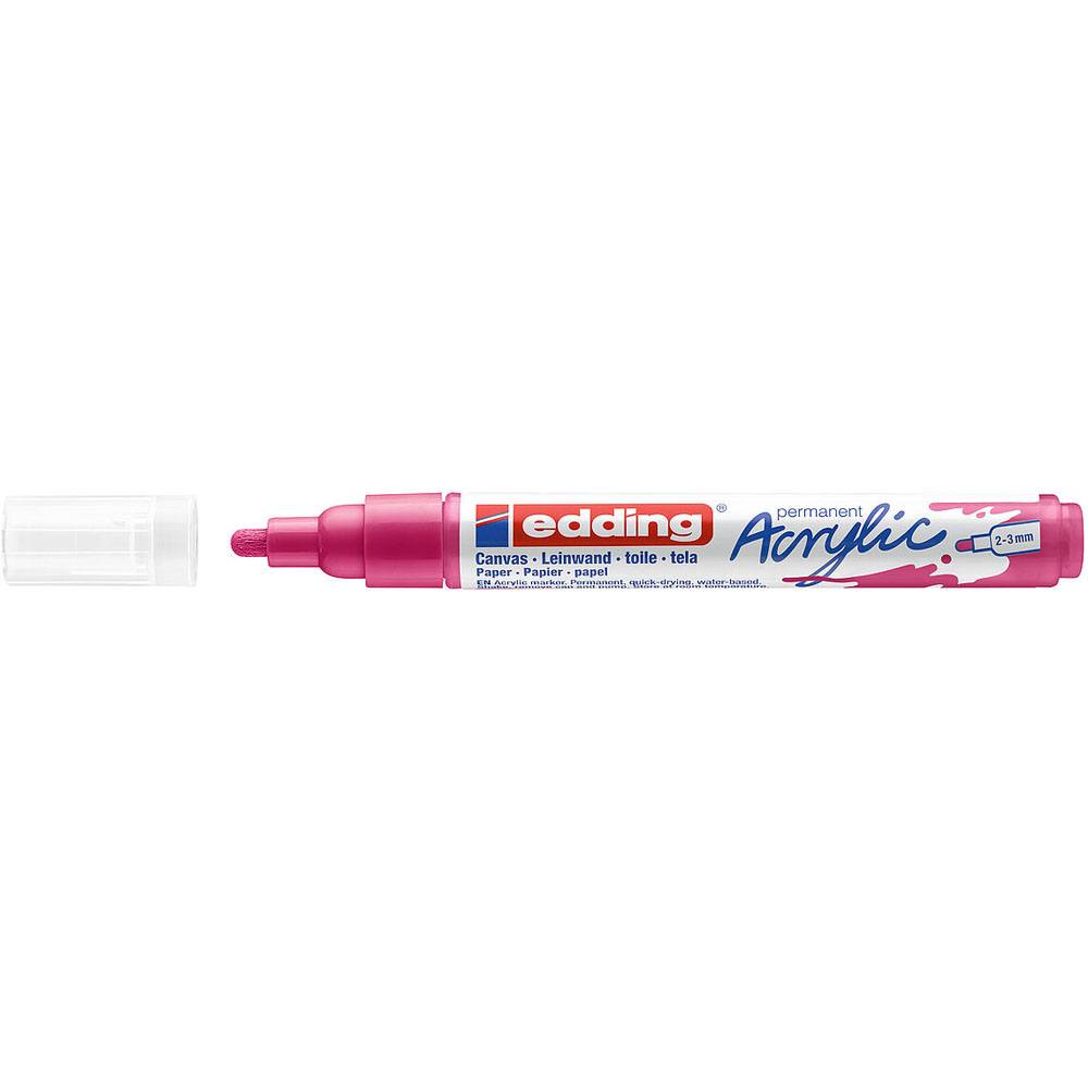 Edding 5100 Akrilik Markör Orta Uçlu Telemagenta