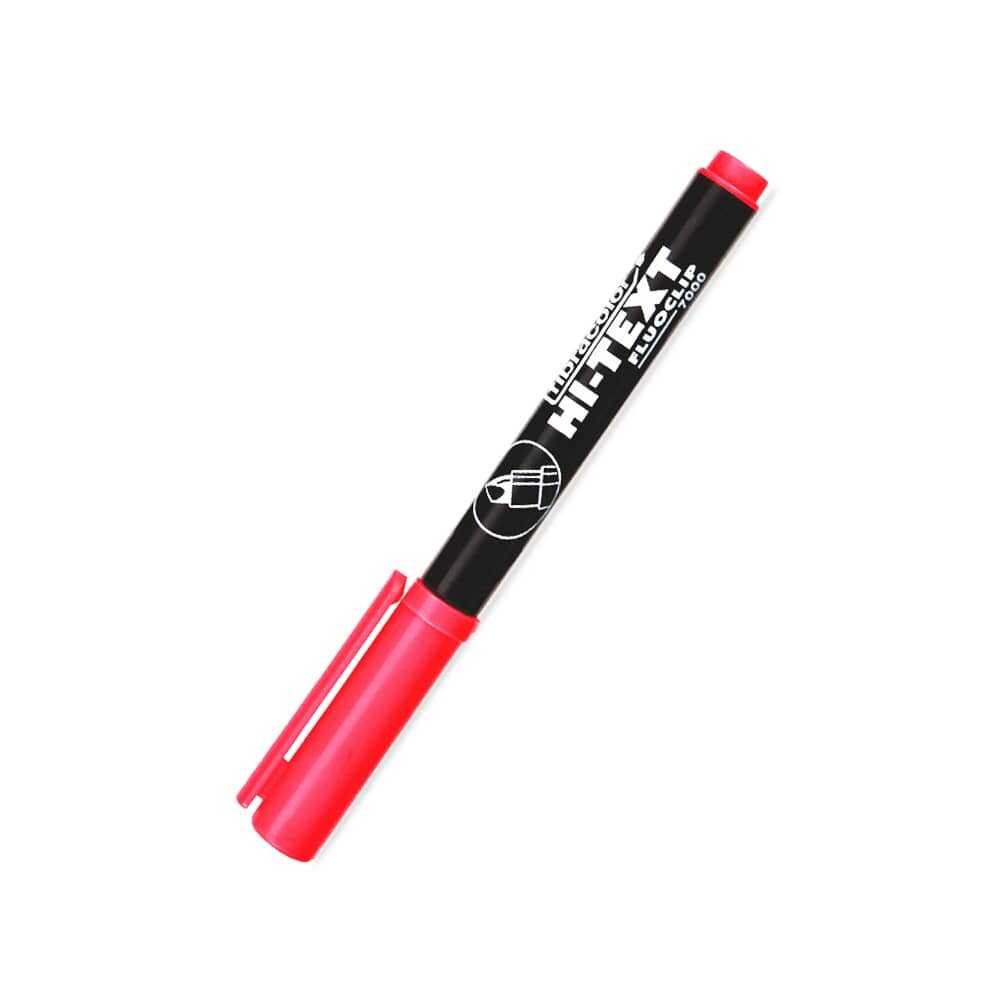 Hi-Text Fosforlu Kalem Kalem Tipi 7000 Pembe